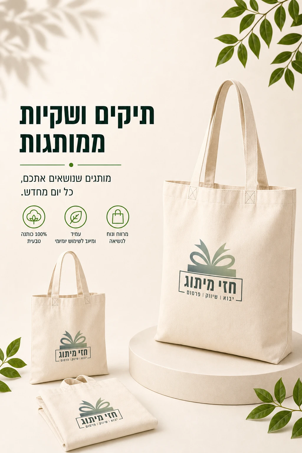 עמוד קטגוריה תיקים ושקיות ממותגות